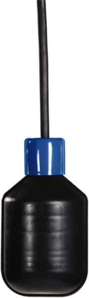 Made in USA - 13 Max psi, 140°F Max, Liquid Level Float - Chlorinated Polyethylene Stem, N.C. Switch Logic - All Tool & Supply