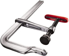 Bessey - 4-3/4" Throat Depth, 18" Max Capacity, Standard Sliding Arm Clamp - 1,980 Lb Clamping Pressure, 45/64" Spindle Diam - All Tool & Supply