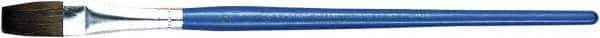 Premier Paint Roller - 3/8" Polyester Artist's Paint Brush - 1/4" Wide, 3/8" Bristle Length, 5" Wood Handle - All Tool & Supply