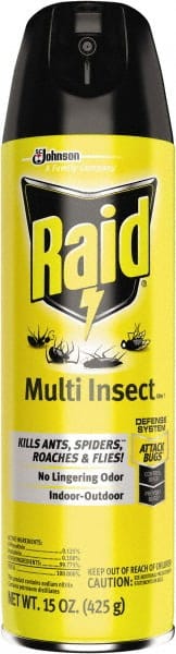 Raid - Pack of (12) 15-oz Aerosol Cans Insect Killer - All Tool & Supply