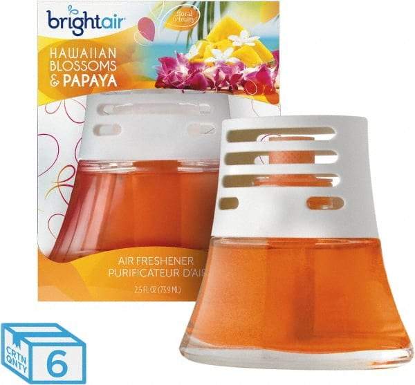 BRIGHT Air - 2.5 oz Diffuser Air Freshener - Liquid, Hawaiian Blossoms & Papaya Scent - All Tool & Supply