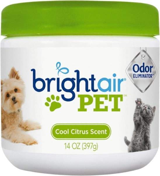 BRIGHT Air - 14 oz Tub Odor Neutralizer - Gel, Cool Citrus Scent - All Tool & Supply