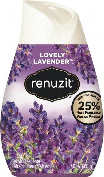 Renuzit - 7 oz Cone Air Freshener - Gel, Fresh Lavender Scent, Environmentally Safe - All Tool & Supply