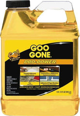 Goo Gone - 32 oz Bottle Adhesive Remover - Removes Caulk Residue, Grease, Tar, Tape, Varnish, Wax, Glue, Silicone, Contractor\x92s Adhesive, Tape Residue - All Tool & Supply