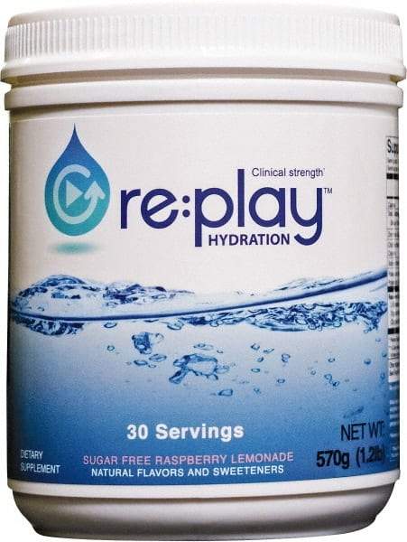 Hydration Health - 19.2 oz Container Sugar Free Raspberry Lemonade Activity Drink - Powdered, Yields 540 oz - All Tool & Supply