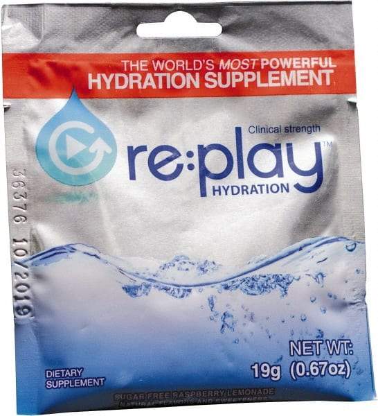 Hydration Health - 0.67 oz Packet Sugar Free Raspberry Lemonade Activity Drink - Powdered, Yields 18.67 oz - All Tool & Supply