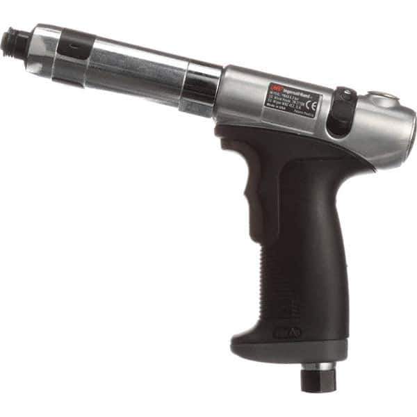 Ingersoll-Rand - 1/4" Bit Holder, 1,500 RPM, Pistol Grip Handle Air Screwdriver - 3 to 47.8 Ft/Lb Torque, 16 CFM - All Tool & Supply