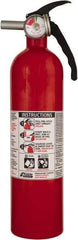 Kidde - 2.9 Lb, 10-B:C Rated, Dry Chemical Fire Extinguisher - 3-1/4" Diam x 13-3/4" High, 100 psi, 12' Discharge in 12 sec, Seamless Aluminum Cylinder - All Tool & Supply