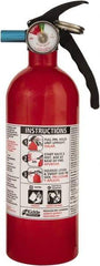 Kidde - 2 Lb, 5-B:C Rated, Dry Chemical Fire Extinguisher - 3-1/4" Diam x 10.95" High, 100 psi, 12' Discharge in 12 sec, Seamless Aluminum Cylinder - All Tool & Supply