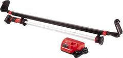 Milwaukee Tool - 12 Volt, 12 Watt, Cordless, LED Portable Horizontal Mount Work Light - 1,350 Lumens - All Tool & Supply