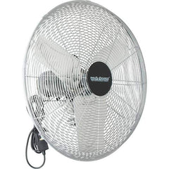 PRO-SOURCE - 24" Blade, 1/4 hp, 5,200, 6,000 & 7,700 CFM, Oscillating Industrial Circulation Fan - Back-Mounted, 120 VAC Volts, 1.60-1.90 Amps, 3 Speed - All Tool & Supply