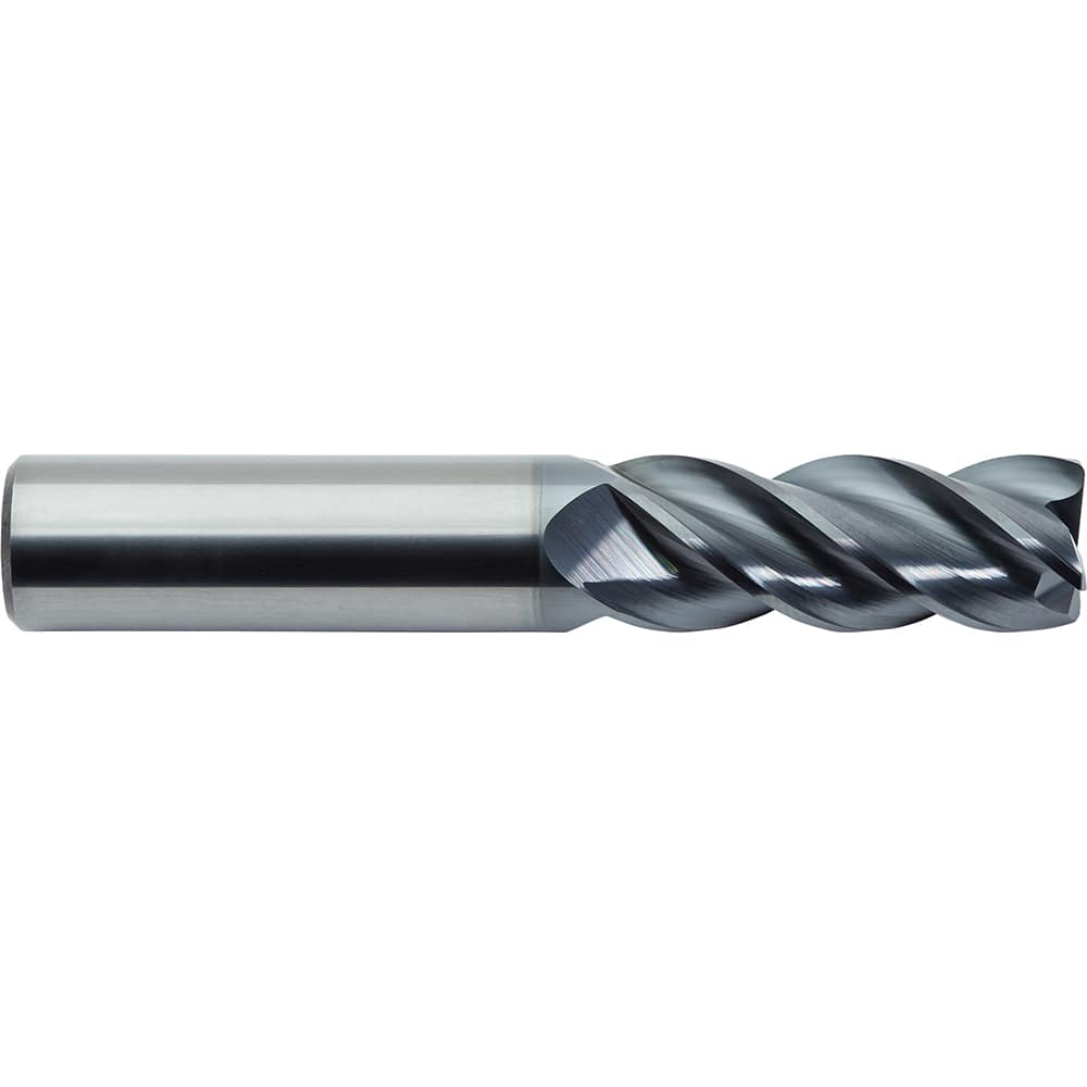 M.A. Ford - Corner Radius & Corner Chamfer End Mills; Mill Diameter (Inch): 5/16 ; Mill Diameter (Decimal Inch): 0.3125 ; End Type: Corner Radius ; Corner Radius (Inch): .015 ; Number of Flutes: 4 ; Material: Solid Carbide - Exact Industrial Supply