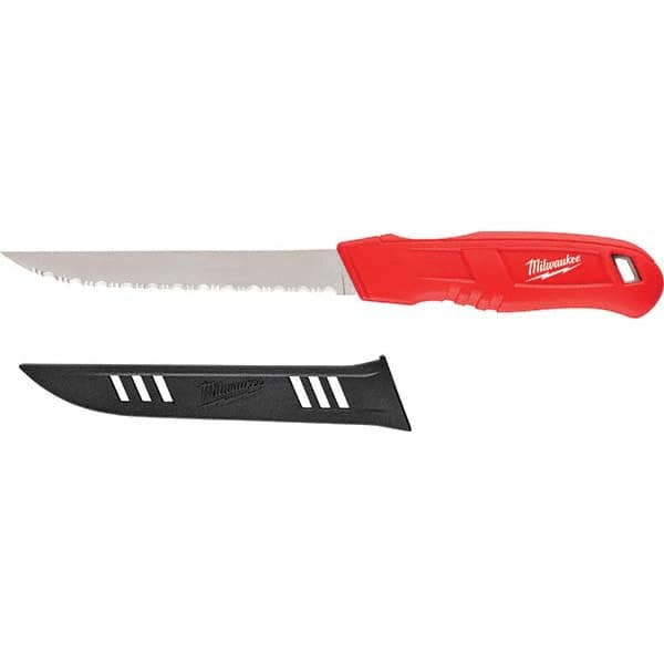 Milwaukee Tool - Fixed Blade Knives Trade Type: Serrated Knife Blade Length (Inch): 6 - All Tool & Supply