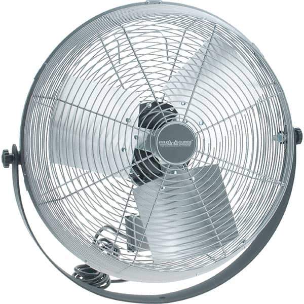 PRO-SOURCE - 18" Blade, 1/8 hp, 5,750 Max CFM, Single Phase Fan - 2.2 Amps, 115 Volts, 3 Speed - All Tool & Supply