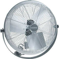 PRO-SOURCE - 18" Blade, 1/8 hp, 5,750 Max CFM, Single Phase Fan - 2.2 Amps, 115 Volts, 3 Speed - All Tool & Supply