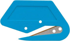 Martor USA - Recessed/Hook Blade Safety Utility Knife - Blue Polycarbonate Handle, 1 Blade Included - All Tool & Supply