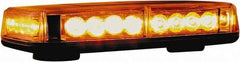 Buyers Products - Variable Flash Rate, Magnetic or Permanent Mount Emergency LED Lightbar Assembly - Powered by DC, Amber - All Tool & Supply