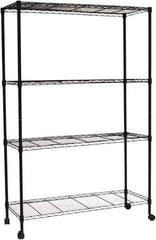 Sandusky Lee - 4 Shelf Wire Shelving Unit - 48" Wide x 18" Deep x 72" High, - All Tool & Supply