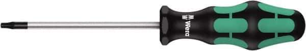 Wera - 7 Tamper Resistant Torx Driver - 60mm Blade Length, 130mm OAL, Ergonomic Handle - All Tool & Supply