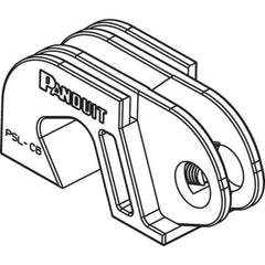 Panduit - Nylon Universal Circuit Breaker Lockout - 11/32 Max Cord Diam, 1 Padlock, 1 Circuit - All Tool & Supply