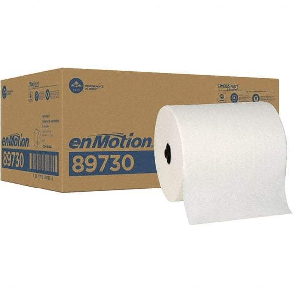 Georgia Pacific - Hard Roll of 1 Ply White Paper Towels - 8-3/16" Wide, 550' Roll Length - All Tool & Supply