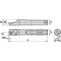 CSBI187250R STEEL SHANK BORING BAR - Exact Industrial Supply