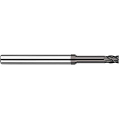 Harvey Tool - Square End Mills; Mill Diameter (Inch): 1/8 ; Mill Diameter (Decimal Inch): 0.1250 ; Length of Cut (Inch): 3/16 ; Length of Cut (Decimal Inch): 0.1870 ; Material: Solid Carbide ; Finish/Coating: CVD - Exact Industrial Supply