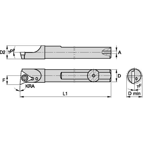 SSBI50065L STEEL SHANK BORING BAR - Exact Industrial Supply