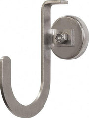 Mag-Mate - 42 Lb Capacity, 3-1/4" Projection, 304 Stainless Steel Magnetic J Hook - 5" OAL - All Tool & Supply