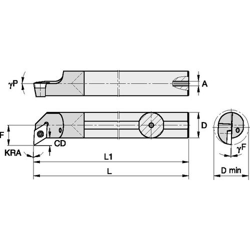 GCPI625105R CARBIDE SHANK PROFILING - Exact Industrial Supply