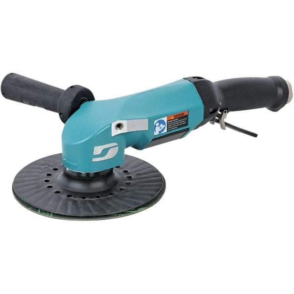 Dynabrade - 7" Max Disc, 8,500 RPM, Pneumatic Handheld Disc Sander - 115 CFM, 1/2 NPT Inlet, 2.8 hp, 90 psi - All Tool & Supply