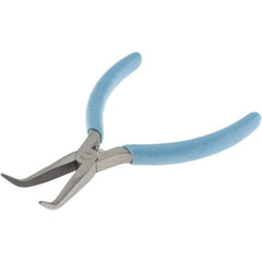 Xcelite - 6-3/4" Long, 3" Jaw Length, Smooth Jaw, Long Nose/Bent Nose Plier - All Tool & Supply