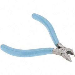 Xcelite - 100mm OAL, 20 AWG Capacity, Diagonal Cutter - 7/16" Jaw Length x 11mm Jaw Width, 29° Angled Head - All Tool & Supply