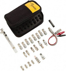 Fluke Networks - 24 Piece, Data & Video Kit - Comes in Clam Shell - All Tool & Supply