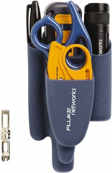 Fluke Networks - 7 Piece, Punchdown Tool Kit - Comes in Clam Shell - All Tool & Supply