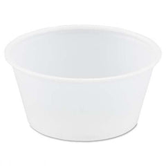 DART - Polystyrene Portion Cups, 3.25 oz, Translucent, 250/Bag, 10 Bags/Carton - All Tool & Supply