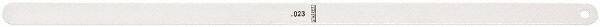 Starrett - Feeler Gages   Thickness (Decimal Inch): 0.0230    Leaf Length (Inch): 12 - All Tool & Supply