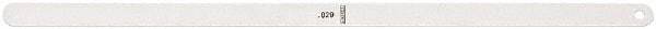 Starrett - Feeler Gages   Thickness (Decimal Inch): 0.0290    Leaf Length (Inch): 12 - All Tool & Supply