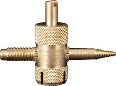 Milton - 4-Way Valve Tool - For Large Bore Tire Valves - All Tool & Supply