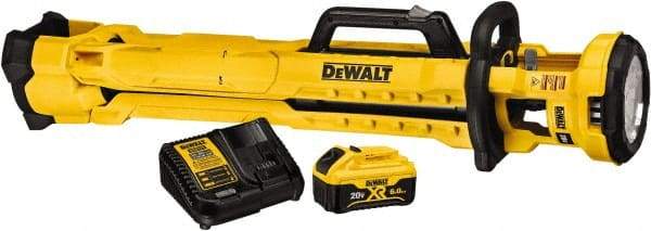 DeWALT - 20 Volts, 3000 Lumens, Cordless Work Light - Yellow, 11 hr Run Time - All Tool & Supply