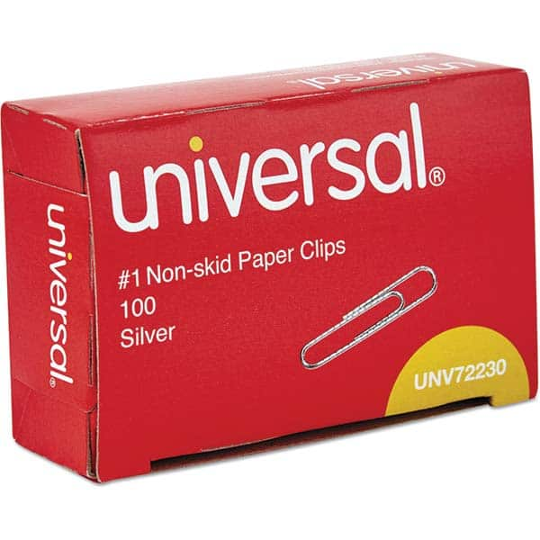 UNIVERSAL - Binder Clips Binder Type: Paper Fastener Color: Silver - All Tool & Supply