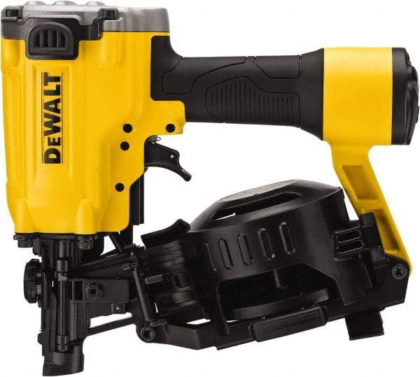 DeWALT - 3/4 to 1-3/4" Nail Length, 0.12" Nail Diam, Roofing Air Nailer - 70 to 120 psi - All Tool & Supply