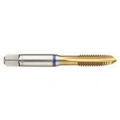 M20x2.5 6H 4-Flute PM Cobalt Blue Ring Spiral Point Plug Tap-TiN - All Tool & Supply