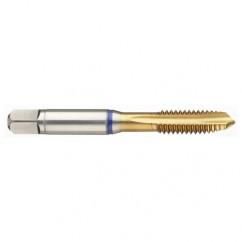 M3x0.50 6H 3-Flute PM Cobalt Blue Ring Spiral Point Plug Tap-TiN - All Tool & Supply