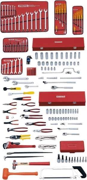 Proto - 157 Piece 3/8 & 1/2" Drive Master Tool Set - Comes in Top Chest - All Tool & Supply