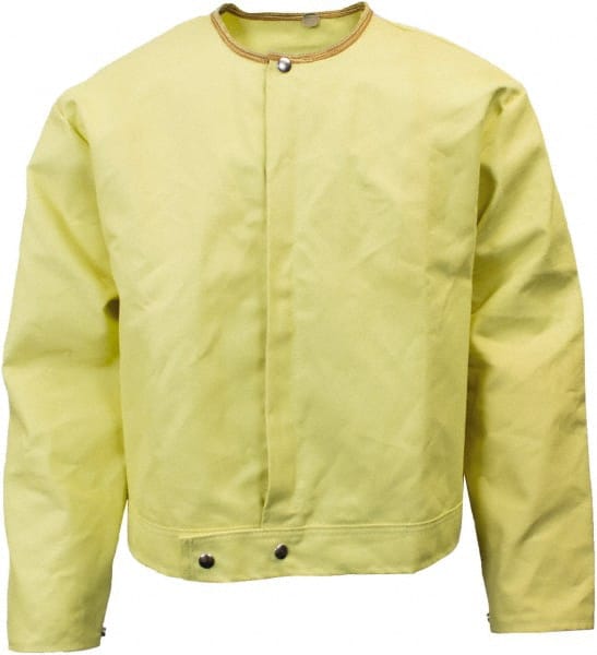 National Safety Apparel - Size 2XL Yellow Cut Resistant Jacket - Exact Industrial Supply