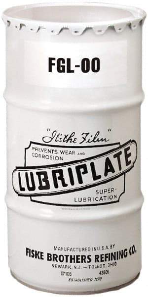 Lubriplate - 120 Lb Drum Aluminum General Purpose Grease - White, Food Grade, 300°F Max Temp, NLGIG 00, - All Tool & Supply