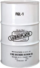 Lubriplate - 400 Lb Drum Aluminum General Purpose Grease - White, Food Grade, 360°F Max Temp, NLGIG 1, - All Tool & Supply