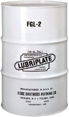 Lubriplate - 400 Lb Drum Aluminum General Purpose Grease - White, Food Grade, 400°F Max Temp, NLGIG 2, - All Tool & Supply