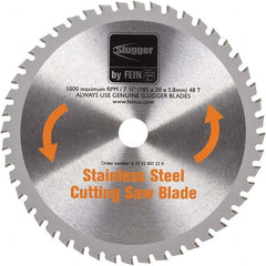 Fein - Wet & Dry-Cut Saw Blades Blade Diameter (Inch): 7-1/4 Blade Material: Carbide-Tipped - All Tool & Supply